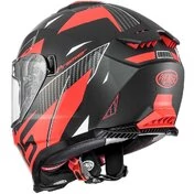 Premier Integral Motorcycle Мотошлем TYPHOON RS92BM Matt Black Red