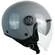 Ska-P 1SHA ZEN MONO Jet Motorcycle Мотошлем Grey