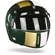 Nexx X.G100 Dragmaster Green Gold Full Face Мотошлем Белый