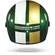 Nexx X.G100 Dragmaster Green Gold Full Face Мотошлем Белый