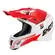 SHOT Lite Fury White Red Glossy Offroad Мотошлем Белый