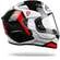 Suomy Speedstar Airplane White Red Full Face Мотошлем Черный