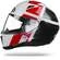 HJC I70 Prika Red Full Face Мотошлем Черный