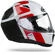HJC I70 Prika Red Full Face Мотошлем Черный