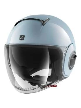Shark Shark Nano Blank Pearl Blue B07 Jet Мотошлем Синий