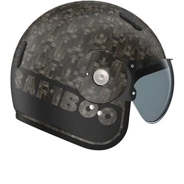 ROOF Bamboo Black Matt Jet Мотошлем Черный