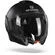 Shark Citycruiser KMA Blank Matt Black Jet Мотошлем Черный