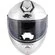 Kappa KV50 B Solid White Modular Motorcycle Мотошлем
