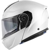 Kappa KV50 B Solid White Modular Motorcycle Мотошлем