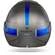 Shark Street Drak Tribute Rm Mat Anthracite Chrom Blue AUB Jet Мотошлем Blue, Grey