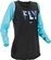 FLY Racing Women'S Lite Jersey Black Aqua Черный