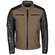 Helstons CRUISER Cuir-Tissu Nylon мотокуртка Khaki Brown, Green