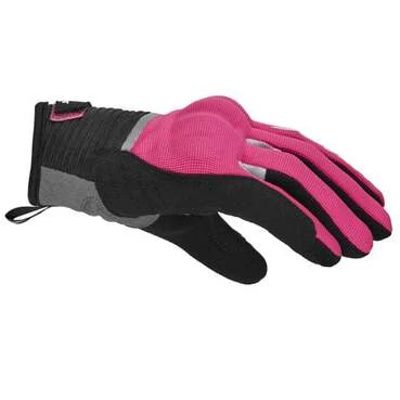 Spidi Flash CE Lady Black Fuchsia Black, Grey, Pink, White