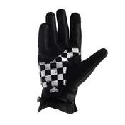 Helstons Line Ete Leather мотоперчатки Black Черный