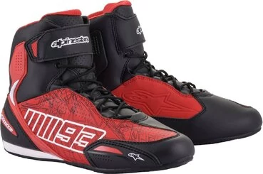 Alpinestars Austin Riding мотоботы Red Black White Черный