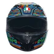 AGV K3 E2206 MPLK Full Face Helmet Rossi Winter Test 2018