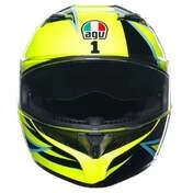 AGV K3 E2206 MPLK Full Face Helmet Rossi Wt Phillip Island 2005