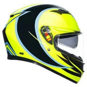 AGV K3 E2206 MPLK Full Face Helmet Rossi Wt Phillip Island 2005