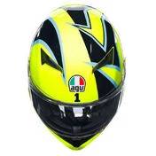 AGV K3 E2206 MPLK Full Face Helmet Rossi Wt Phillip Island 2005