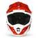 SHOT Furious Chase Red White Glossy Offroad Мотошлем Черный