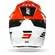 SHOT Furious Chase Red White Glossy Offroad Мотошлем Черный
