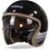 Helstons Mora Carbon Fiber Black Jet Мотошлем Черный
