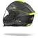 SMK Titan Firefly Black Full Face Мотошлем Black, Grey, Yellow