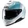 HJC i71 Sera White Blue MC2 Full Face Мотошлем Белый