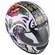 NZI Activy 3 Full Face Helmet Glossy Mexican Skulls
