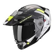 SCORPION ADX-2 Galane Modular Helmet Grey / Black / Yellow Neon