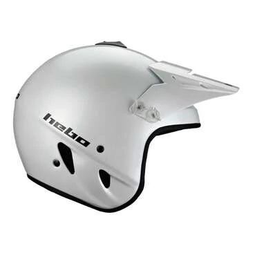 HEBO Zone HTRP00 Policarbonato Open Face Helmet Красно-белый