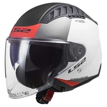 LS2 OF600 Copter II Urbane Open Face Helmet Белый
