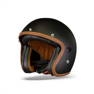 Helstons Naked Carbon Fiber Mat Black Jet Мотошлем Черный