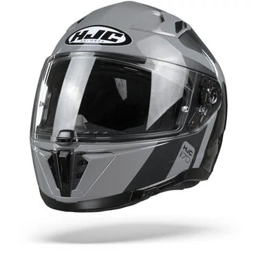 HJC I70 Prika Grey Full Face Мотошлем Черный