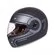 SMK Retro Seven Flat Black Full Face Мотошлем Черный