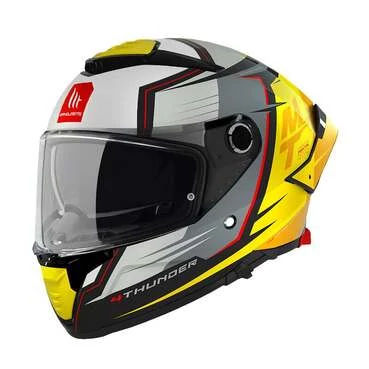 Mt Мотошлемs Thunder 4 Sv Pental B3 Yellow Желтый