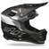 SHOT Furious Chase Black Grey Glossy Offroad Мотошлем Черный