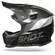 SHOT Furious Chase Black Grey Glossy Offroad Мотошлем Черный
