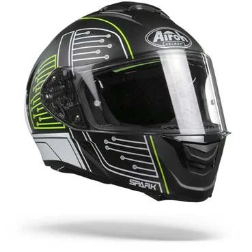 Airoh Spark Cyrcuit Black Matt Full Face Мотошлем Черный