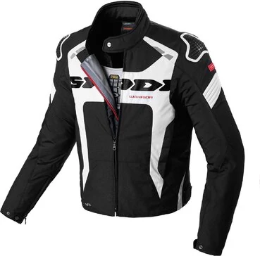 Spidi Warrior H2Out мотокуртка Black White Черный
