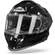 SMK Titan Black Full Face Мотошлем Черный