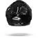 SMK Titan Black Full Face Мотошлем Черный