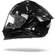 SMK Titan Black Full Face Мотошлем Черный