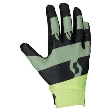 Scott Evo Race мотоперчатки Green Black Зеленый