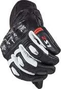 Motorcycle Leather мотоперчатки CE Sports Ls2 SPARK White Black