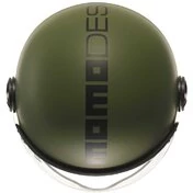 Momo Design FGTR CLASSIC Mono Jet Motorcycle Мотошлем Military Green Black