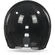 LS2 OF601 Bob Solid Gloss Black Jet Мотошлем Черный