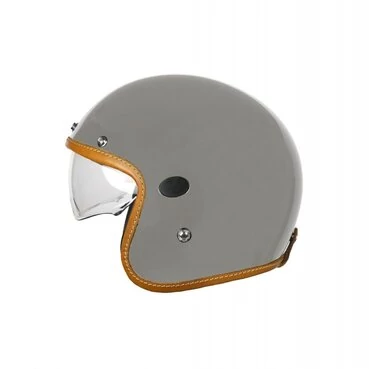 Helstons Naked Carbon Fiber Grey Jet Мотошлем Brown, Grey
