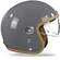 Helstons Naked Carbon Fiber Grey Jet Мотошлем Brown, Grey