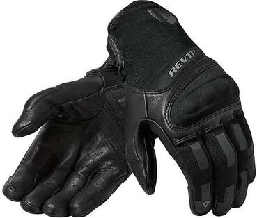 Rev'it STRIKER 3 Black Summer Motorcycle мотоперчатки